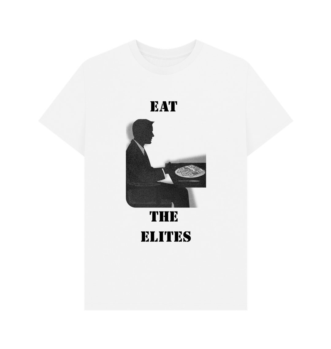 White Printed T-shirt Front