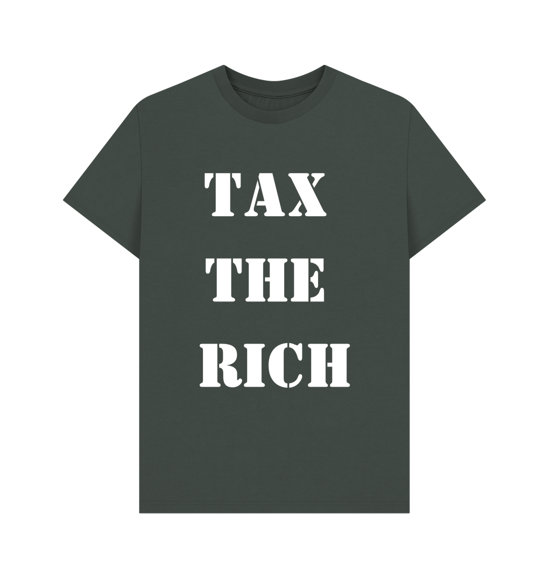 Dark Grey Printed T-shirt Front