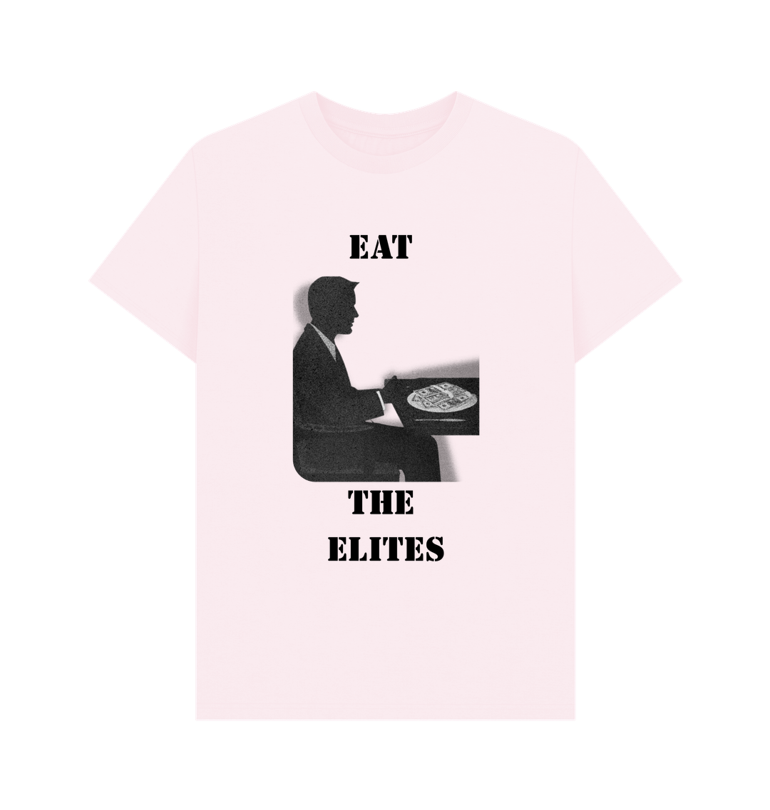 Pink Printed T-shirt Front