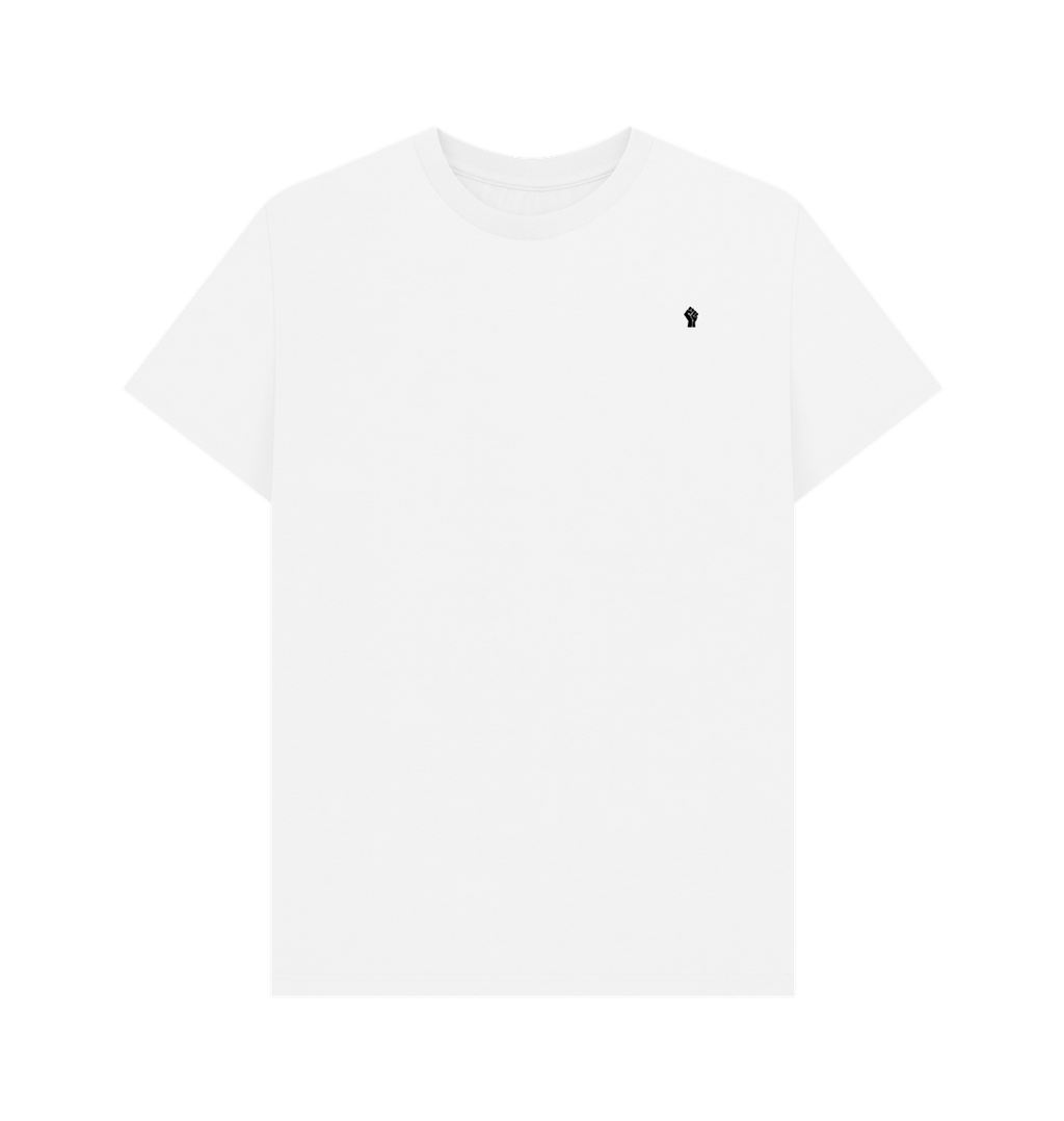 White Printed T-shirt Front