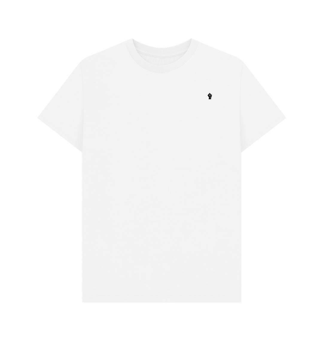 White Printed T-shirt Front
