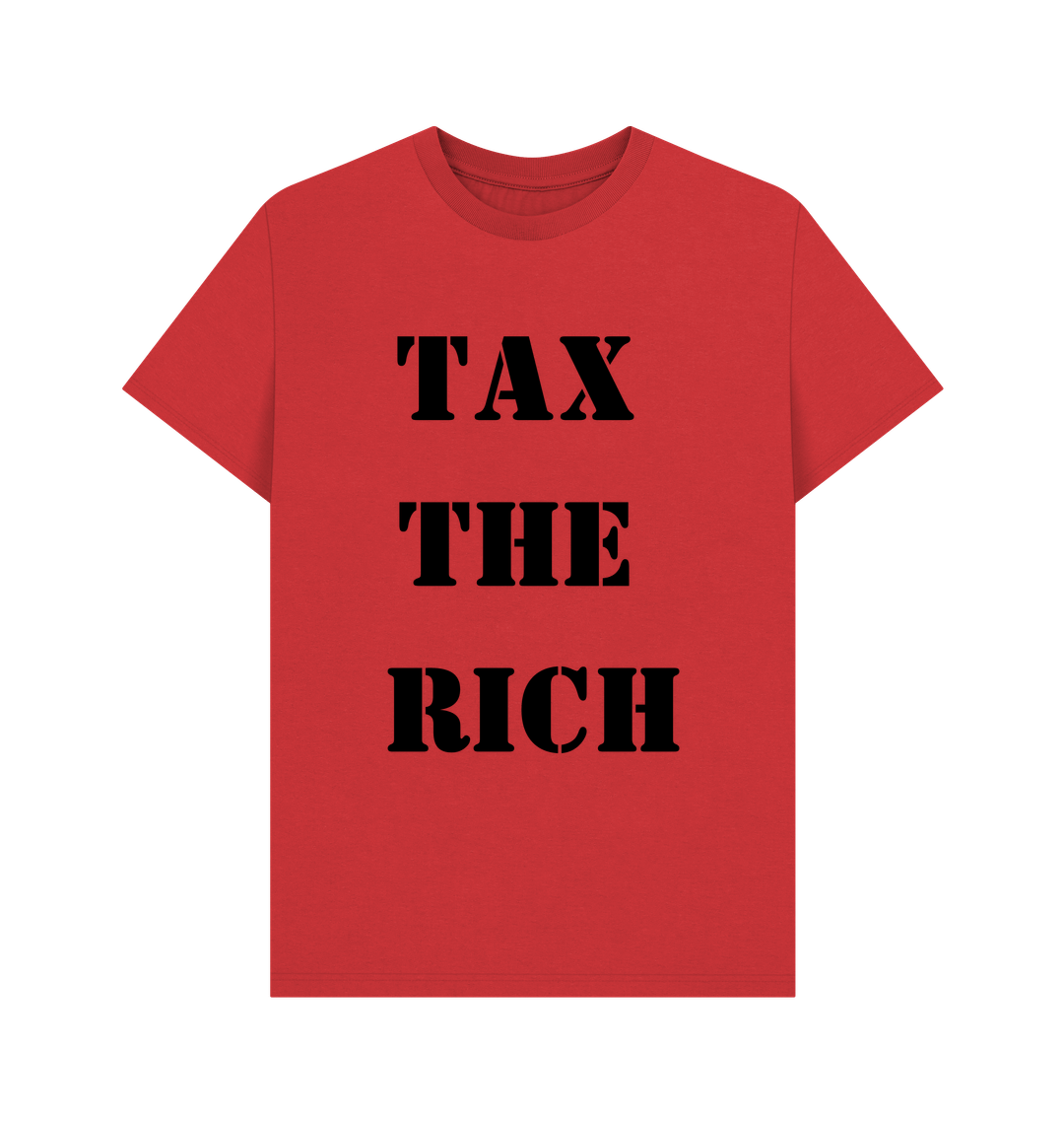 Red Printed T-shirt Front