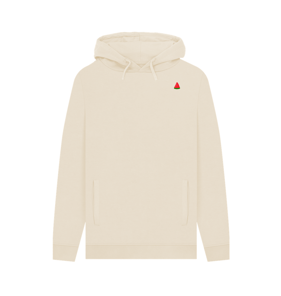 Oat Printed Hoody Front