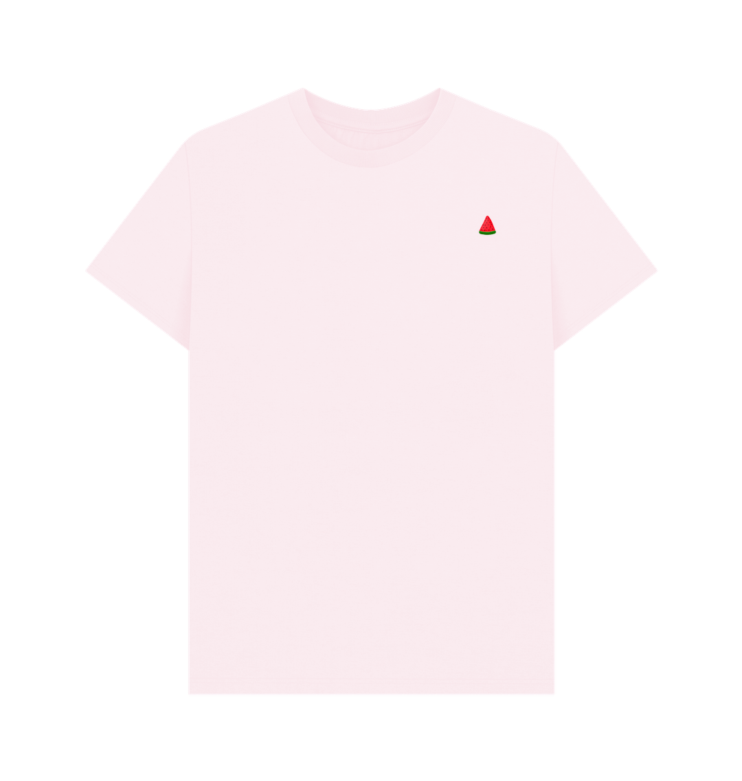 Pink Printed T-shirt Front